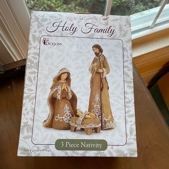 Burlap Nativity Set